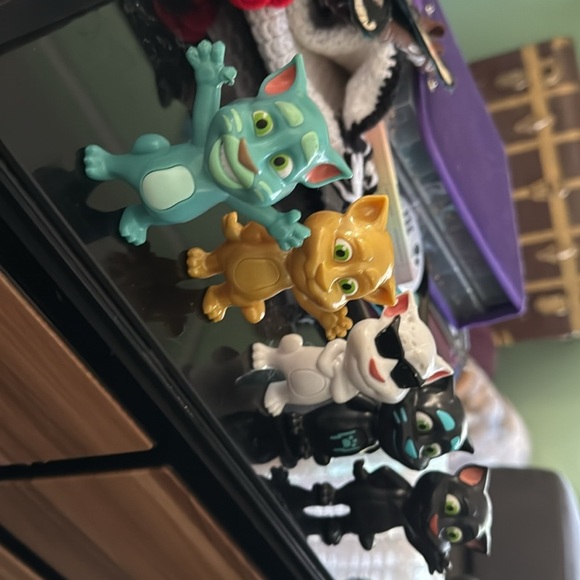 Talking Tom’s McDonalds Toys 2015 Kitty Cats 5 Untested - Picture 3 of 9